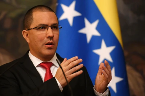 Ngoại trưởng Venezuela Jorge Arreaza.( Ảnh: AFP/TTXVN)
