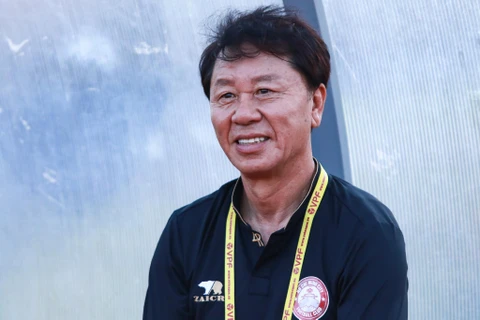 Huấn luyện viên Thành phố Hồ Chí Minh, Chung Hae Soung. (Ảnh: Nguyên An/Vietnam+)