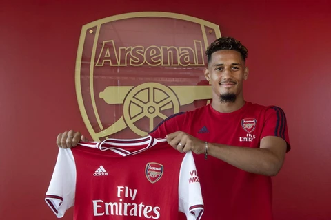 William Saliba gia nhập Arsenal. (Nguồn: arsenal.com)