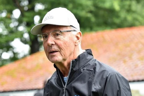 Franz Beckenbauer trong giải đấu golf của mình vào 13/7/2019 vừa qua tại Bad Griesbach (Ảnh: Nguồn Getty Images)