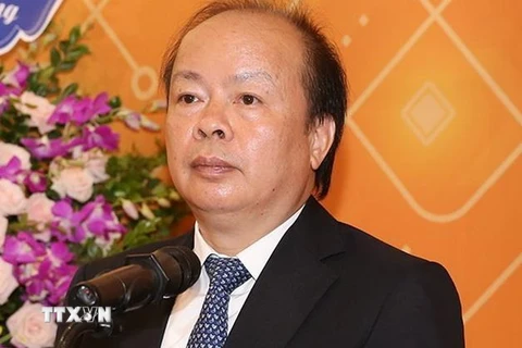 Ông Huỳnh Quang Hải, Thứ trưởng Bộ Tài chính. (Ảnh: Phạm Hậu/TTXVN)