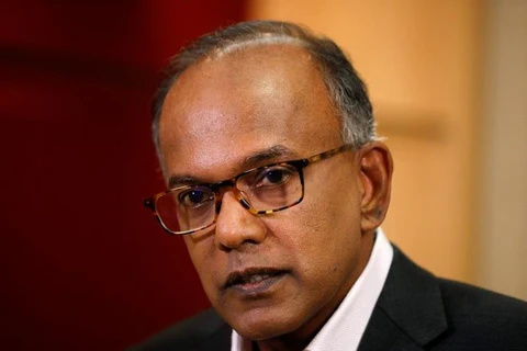 Bộ trưởng Bộ Luật pháp Singapore K Shanmugam. (Nguồn: Reuters)