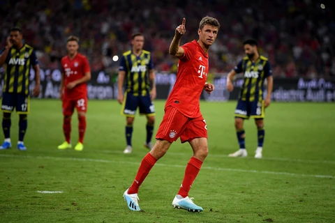 Mueller mang chiến thắng đậm về cho Bayern. (Nguồn: Getty Images)
