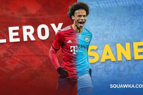 Leroy Sané đã rất gần Bayern. (Nguồn: Squawka​)
