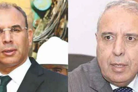 Hai cựu Bộ trưởng Abdelghani Zaalane và Mohamed El Ghazi. (Nguồn: hespress.com)
