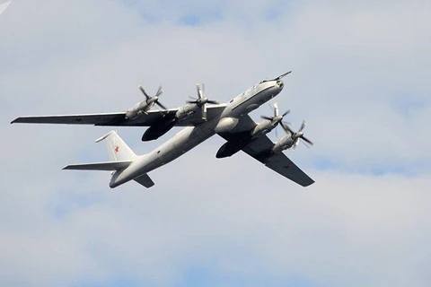 Máy bay Tu-142 của Nga. (Nguồn: Sputnik)