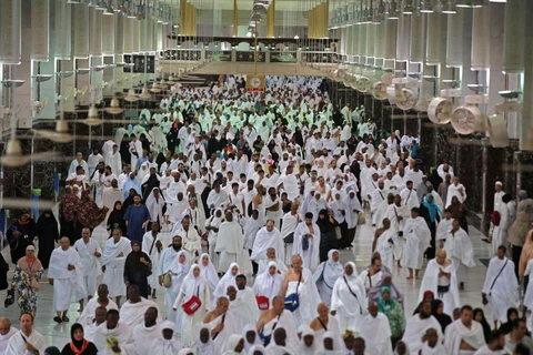 Tín đồ Hồi giáo hành hương về thánh địa Mecca. (Nguồn: AFP/Getty Images)