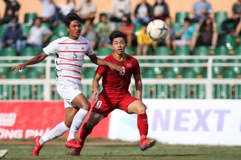 U18 Việt Nam bị loại sau trận thua U18 Campuchia. (Nguồn: VFF)