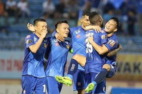 Quảng Nam có chiến thắng thứ 3 liên tiếp, leo lên tốp 5 V-League 2019.