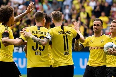 Dortmund thắng hủy diệt ở ngày ra quân Bundesliga. (Nguồn: Getty Images)
