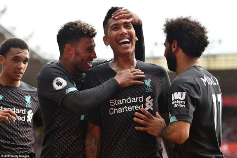 Liverpool chiếm ngôi đầu bảng Premier League.