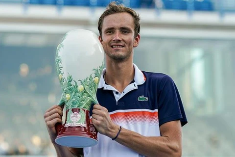 Medvedev vô địch Cincinnati Open 2019. (Nguồn: AP)