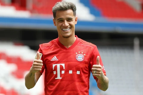 Coutinho thi đấu cho Bayern theo bản hợp đồng cho mượn 1 năm tử Barcelona. (Nguồn: Getty Images)