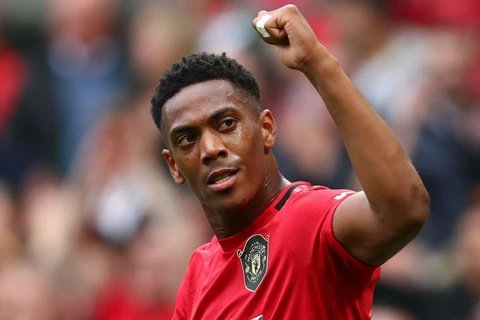 Martial đang có phong độ ấn tượng trong màu áo Manchester United. (Nguồn: Getty Images)