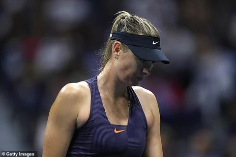 Sharapova chia tay US Open 2019 ngay từ vòng 1.