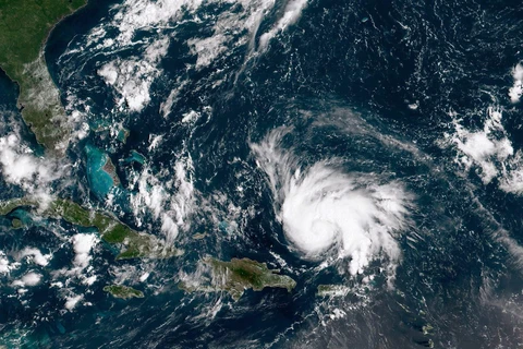 Với sức gió có thể lên tới 260 km/h, bão Dorian kèm mưa lớn, gió giật mạnh. (Nguồn: Getty Images)