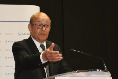 Ngoại trưởng Pháp Jean-Yves Le Drian. (Nguồn: actu.fr)