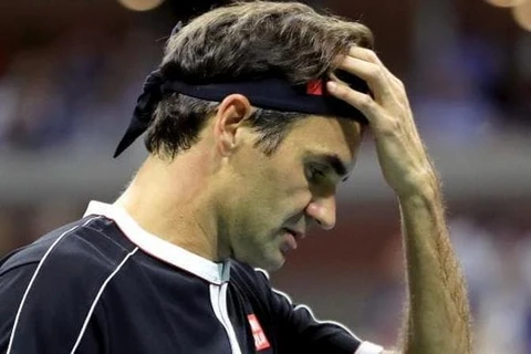 Federer bị loại khỏi US Open 2019. (Nguồn: AP)