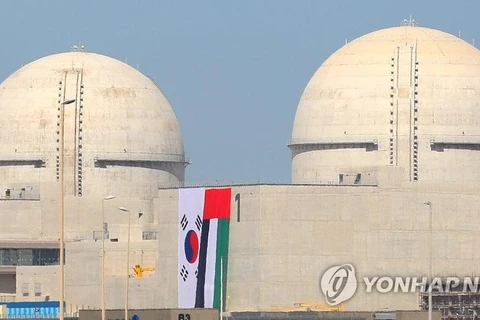 Hàn Quốc và UAE hợp tác trong lĩnh vực hạt nhân. (Nguồn: Yonhap)