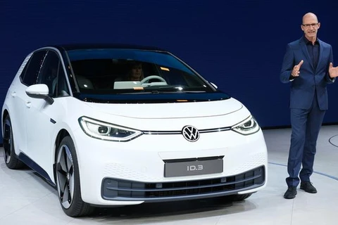 Volkswagen giới thiệu mẫu xe điện mới ID.3. (Nguồn: CNN)