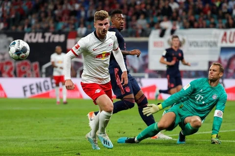 RB Leipzig với sự đầu tư của ông chủ nước ngoài đã khiến Bayern chật vật ở trận cầu tâm điểm Bundesliga cuối tuần qua. (Nguồn: The Star)