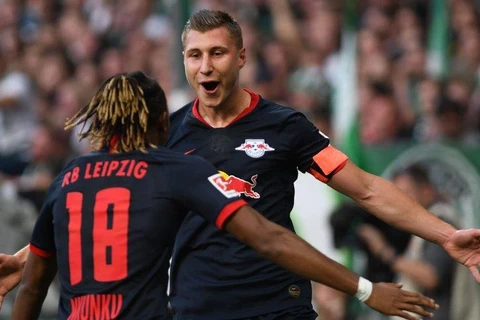 RB Leipzig tiếp tục dẫn đầu Bundesliga. (Nguồn: Getty Images)