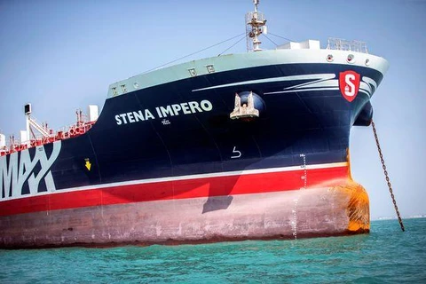 Tàu chở dầu Stena Impero. (Nguồn: Mirror)