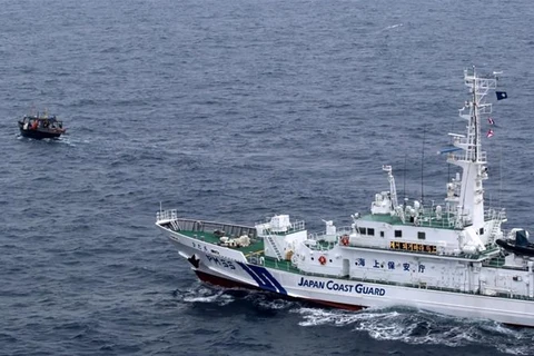 Tàu tuần tra Nhật Bản cứu toàn bộ 60 thủy thủ tàu cá của Triều Tiên