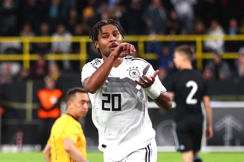 Gnabry lập kỳ tích trong màu áo đội tuyển Đức. (Nguồn: Getty Images)