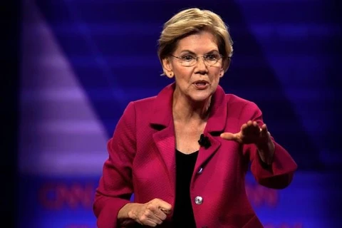 Thượng nghị sỹ bang Massachusetts Elizabeth Warren. (Nguồn: Getty Images)