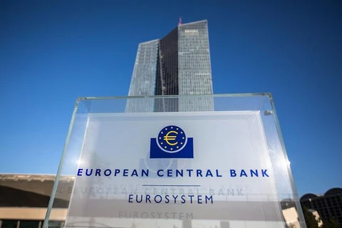 Trụ sở ECB ở Frankfurt, Đức. (Nguồn: EPA)