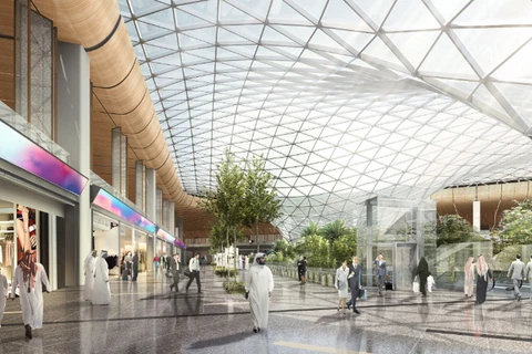 Qatar mở rộng sân bay Hamad. (Nguồn: businesstraveller)