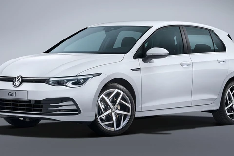 Volkswagen chuẩn bị giới thiệu phiên bản mới nhất của mẫu xe Golf. (Nguồn: carscoops)