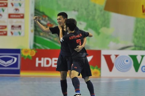 Tuyển futsal Thái Lan vô địch giải futsal HDBank Đông Nam Á 2019.