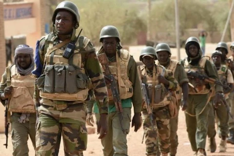 Lực lượng quân đội Mali. (Nguồn: AFP)