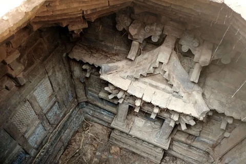 Ngôi mộ có niên đại 830 năm từ thời nhà Tấn. (Nguồn: pinterest)