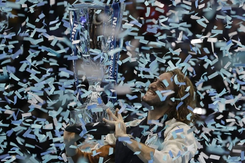 Stefanos Tsitsipas vô địch ATP Finals 2019. (Nguồn: AP)