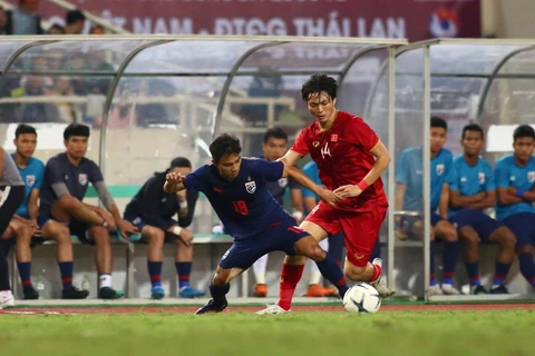 Việt Nam và Thái Lan hòa nhau 0-0 ở cả hai lượt trận tại vòng loại World Cup 2022. (Ảnh: Nguyên An/Vietnam+)