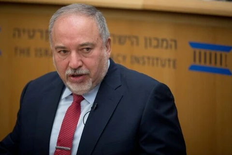 Ông Avigdor Liberman, Chủ tịch đảng Yisrael Beytenu. (Nguồn: timesofisrael)
