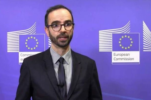 Người phát ngôn Ủy ban châu Âu (EC) Daniel Rosario. (Nguồn: urdupoint)