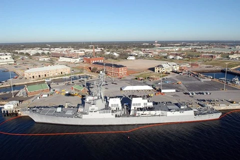 Căn cứ hải quân ở thành phố Pensacola, bang Florida. (Nguồn: nytimes)