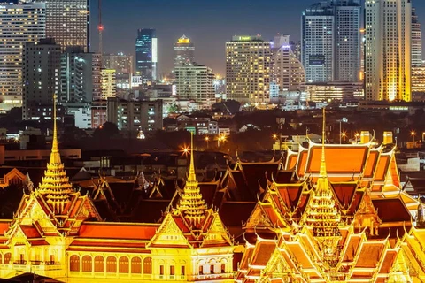 Thành phố Bangkok về đêm. (Nguồn: smartertravel)