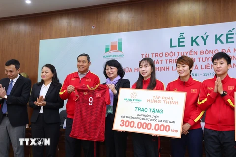 Đội tuyển bóng đá nữ Việt Nam được 'tiếp sức,' hướng tới World Cup