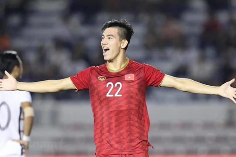 Nguyễn Tiến Linh được kỳ vọng sẽ tỏa sáng ở giải U23 châu Á 2020. (Ảnh: Vietnam+)