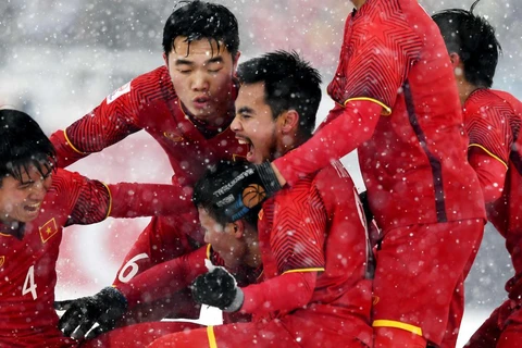 U23 Việt Nam đã làm nên kỳ tích tại U23 châu Á tại Trung Quốc. (Nguồn: AFC)