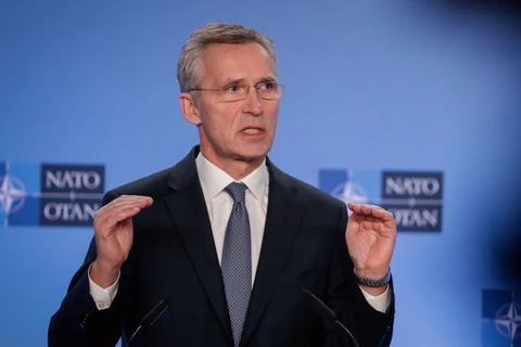 Tổng Thư ký NATO Jens Stoltenberg. (Nguồn: EPA)