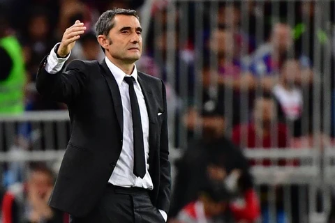 Barcelona chia tay Ernesto Valverde. (Nguồn: Getty Images)