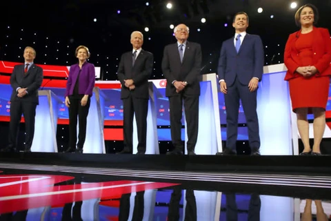6 ứng cử viên tổng thống của đảng Dân chủ Mỹ. (Nguồn: Getty Images)