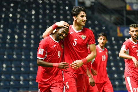 U23 Jordan quyết đánh bại U23 UAE. (Nguồn: AFC)