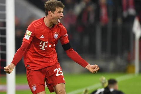 Mueller tiếp tục ghi bàn giúp Bayern chiến thắng. (Nguồn: Ẽn News)